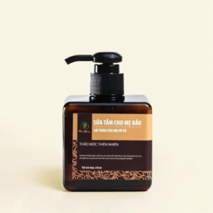 Sữa Tắm Hữu Cơ Cho Mẹ Dưỡng Da Trắng Mịn, Ngừa Mụn Viêm 250ml - Wonmom